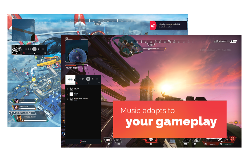 Music app in Overwolf